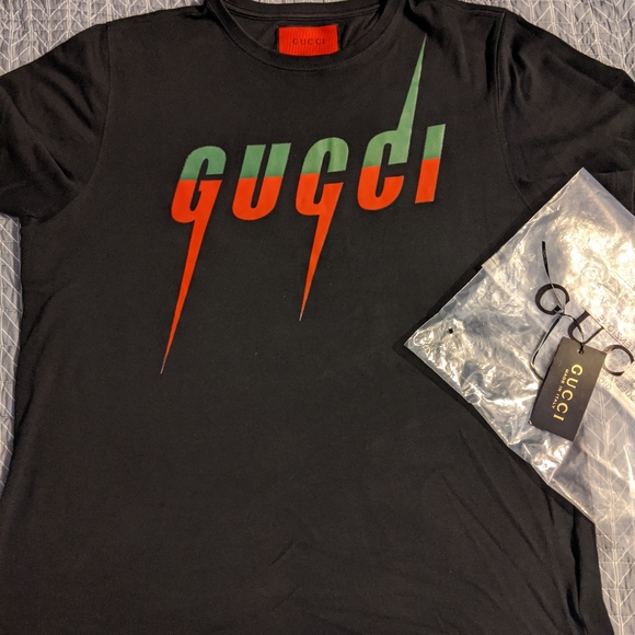 gucci blade t shirt black